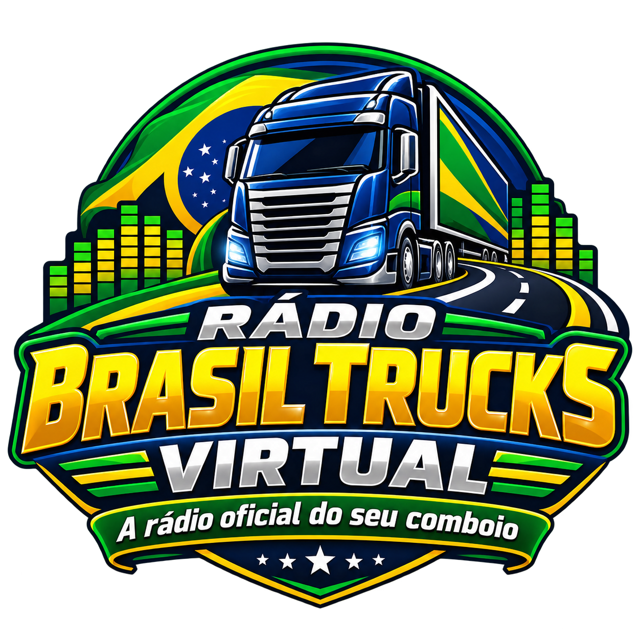 Logo da Rádio Brasil Trucks Virtual